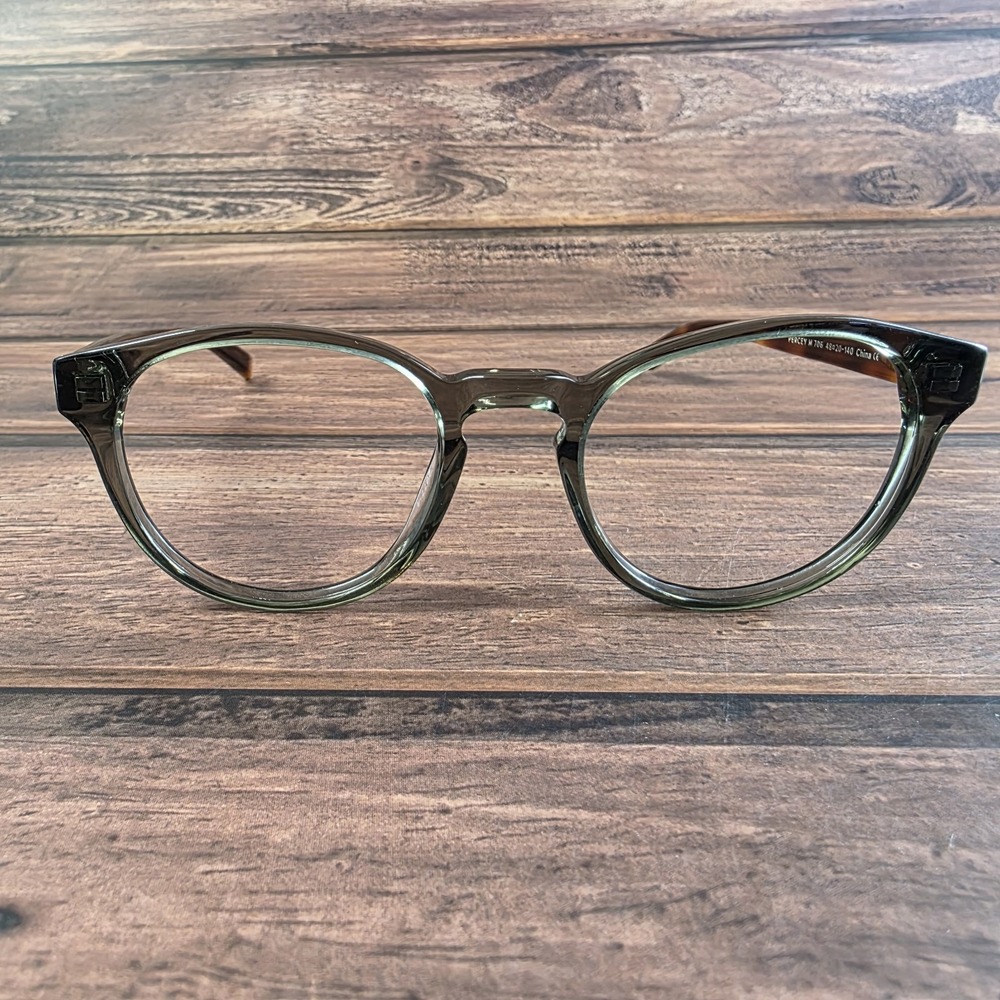 Warby Parker Eyeglasses FRAMES ONLY Percey M 706 48-20-140 Gray Brownโ